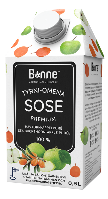 Open image in slideshow, Sea Buckthorn- Apple purée (0,5L)